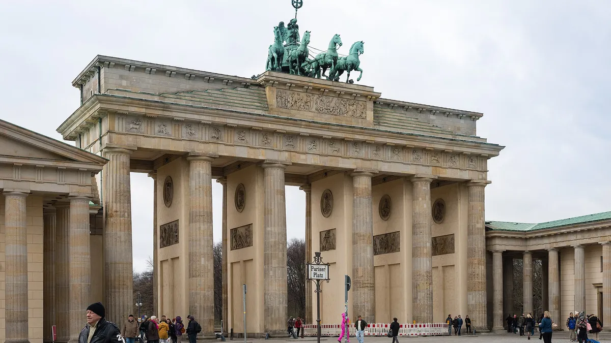 La porte de Brandebourg à Berlin