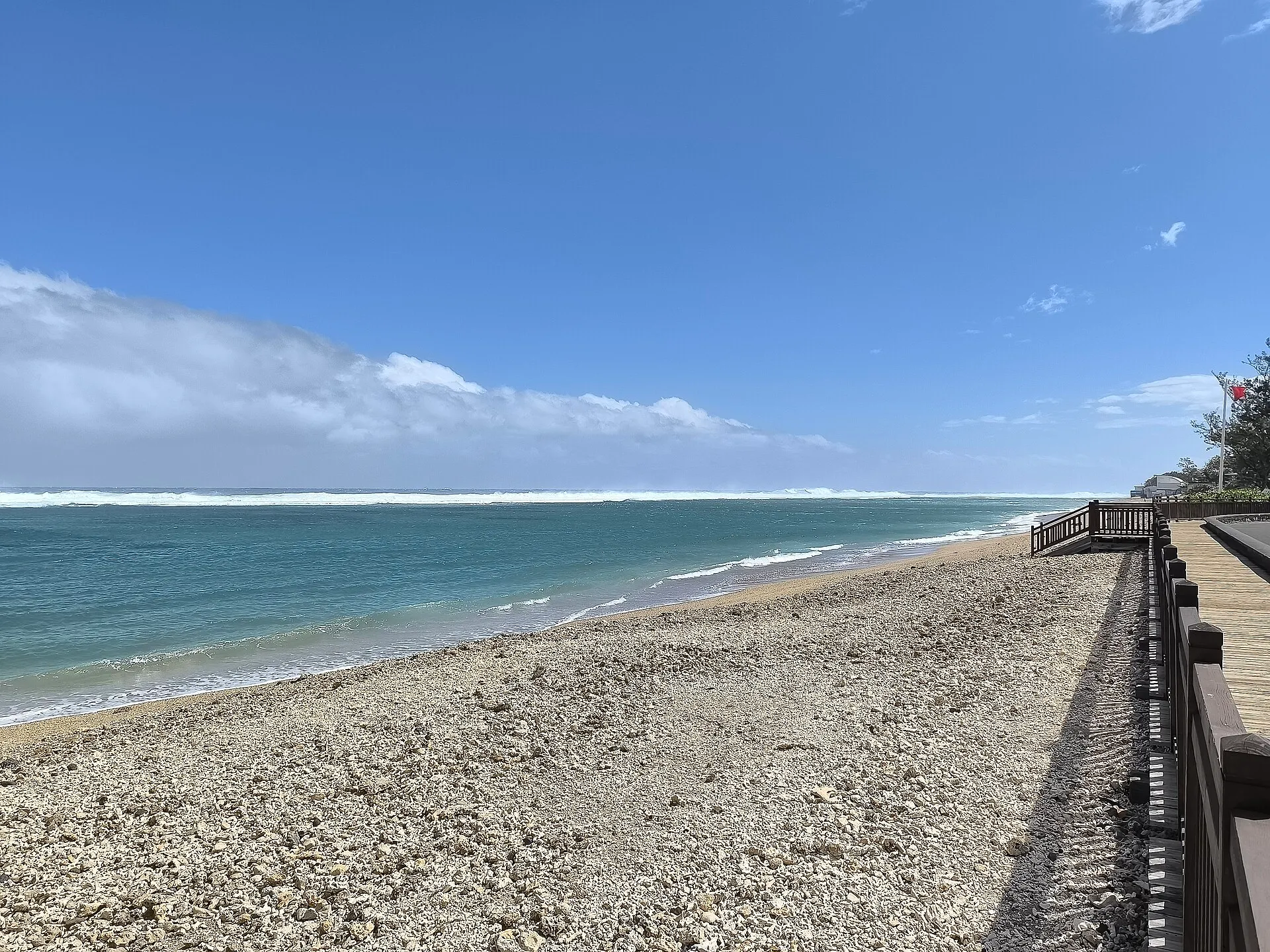 La plage de Saint-Pierre, à La Réunion