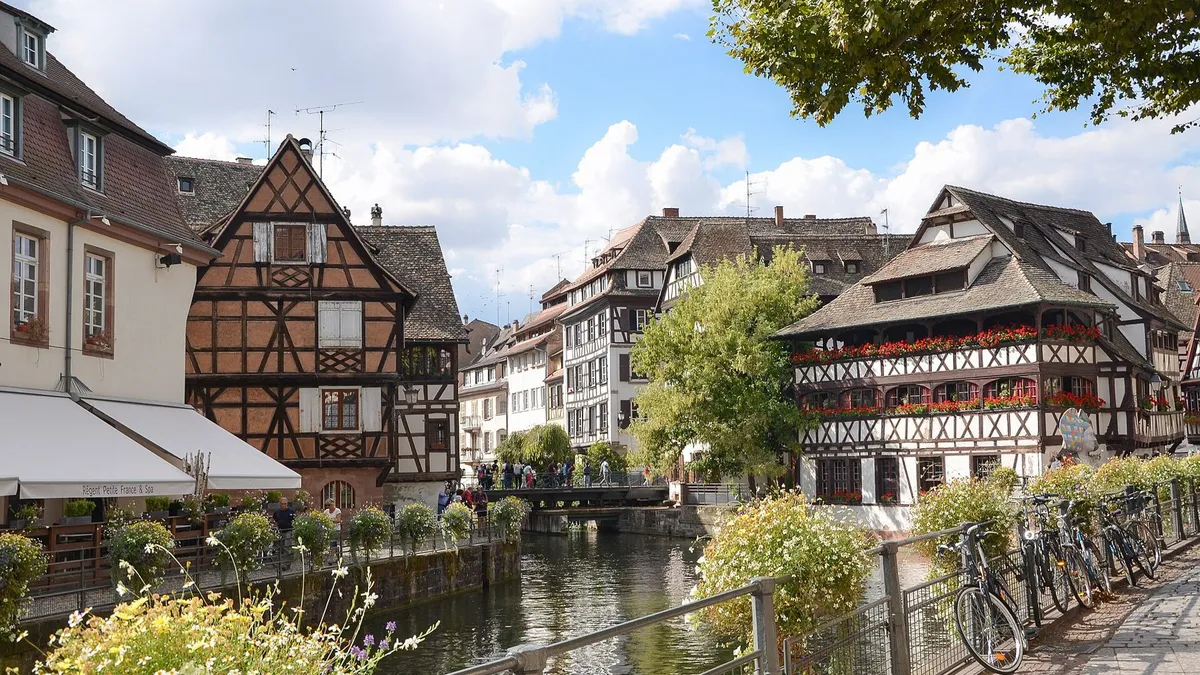 Les maisons à colombages de la Petite France, à Strasbourg