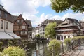 Maisons à colombages de la Petite France au bord de l'Ill